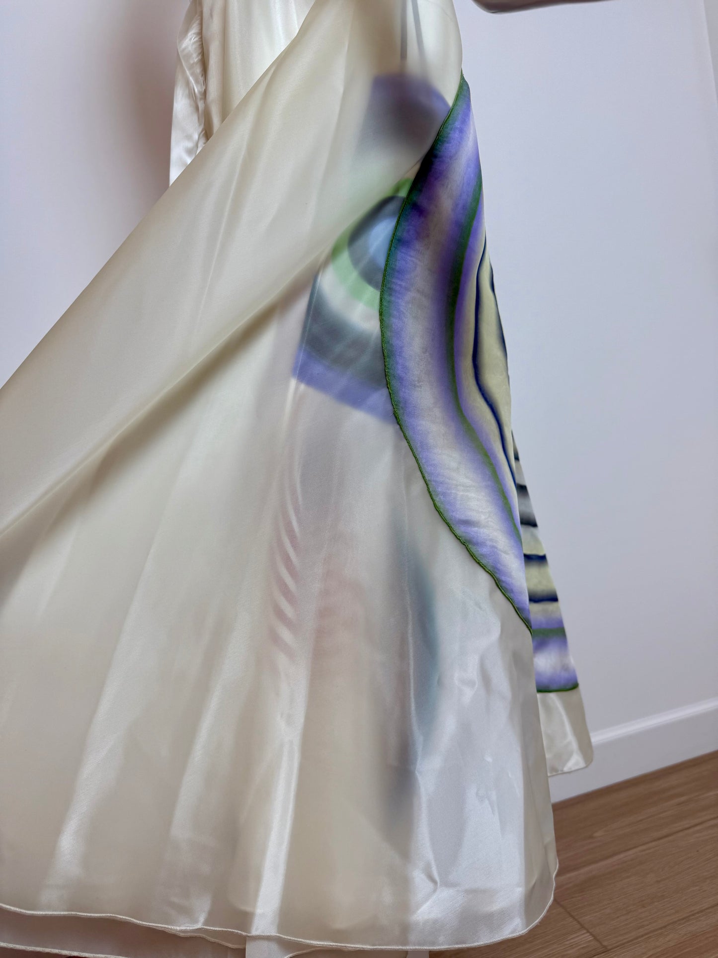 FENDI by KARL LAGERFELD 2008 Vintage Runway Silk Dress