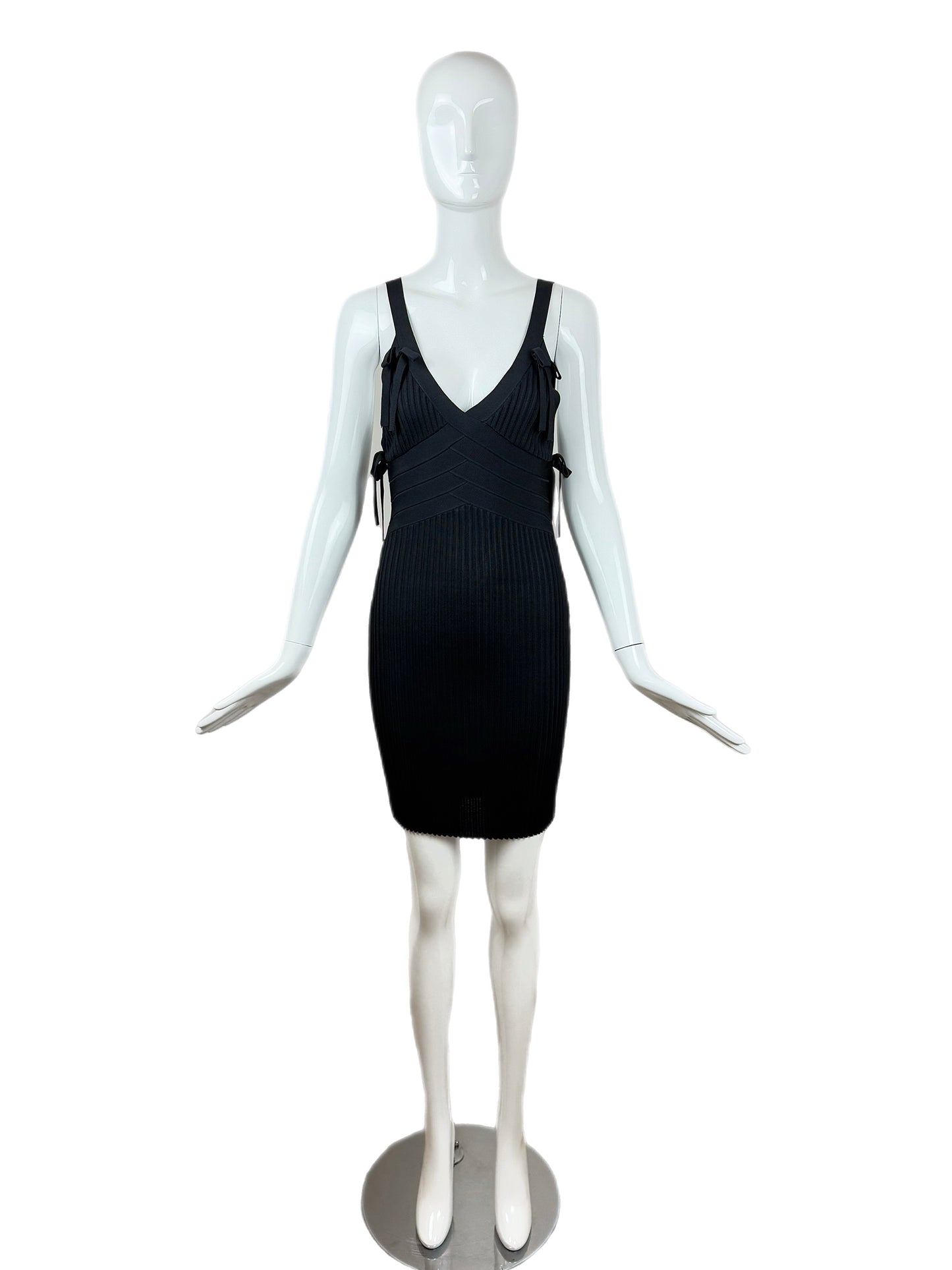 HERVE LEGER 90's Vintage Backless Mini Dress