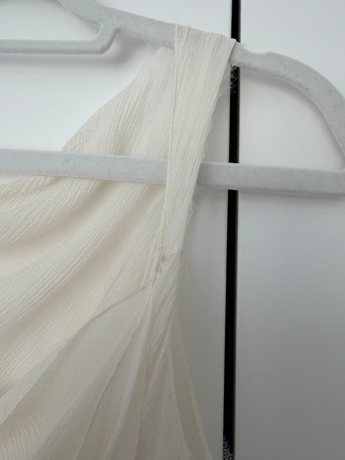 JOHN GALLIANO 2006 Vintage Silk Ivory White Slip Dress