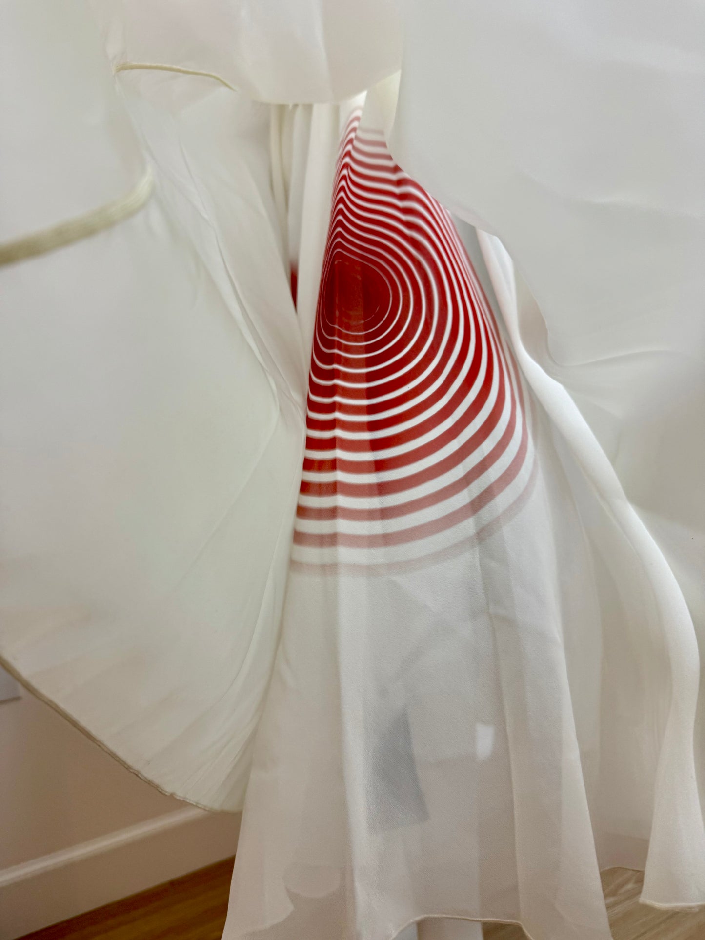 FENDI by KARL LAGERFELD 2008 Vintage Runway Silk Dress
