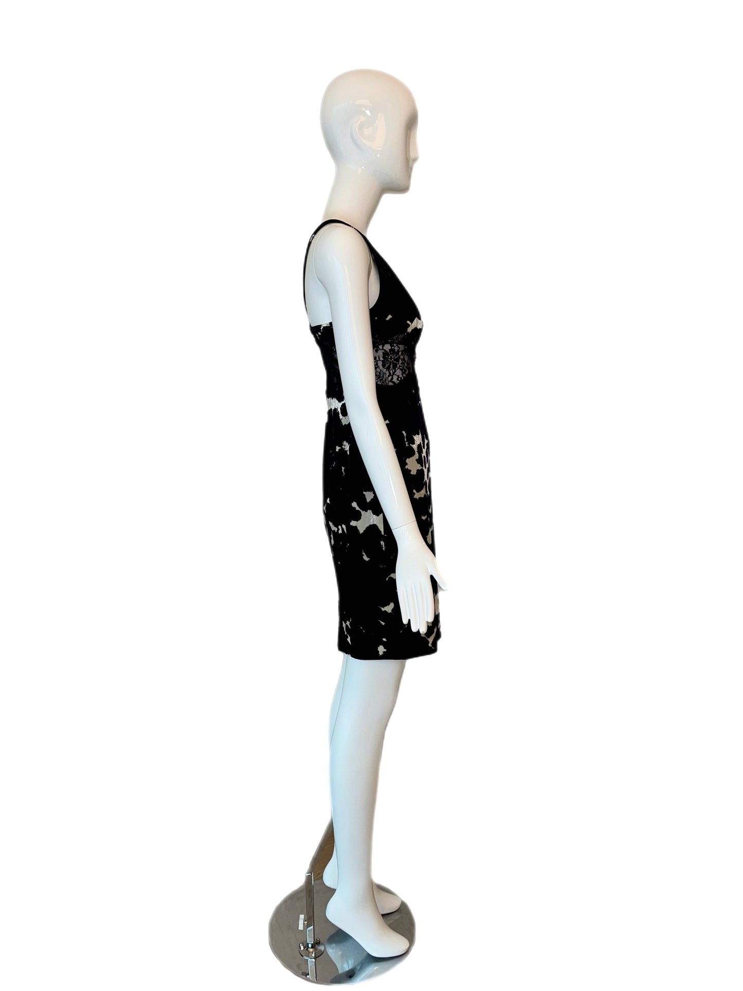 VERSACE 2005 Vintage Cow Print Lace Dress