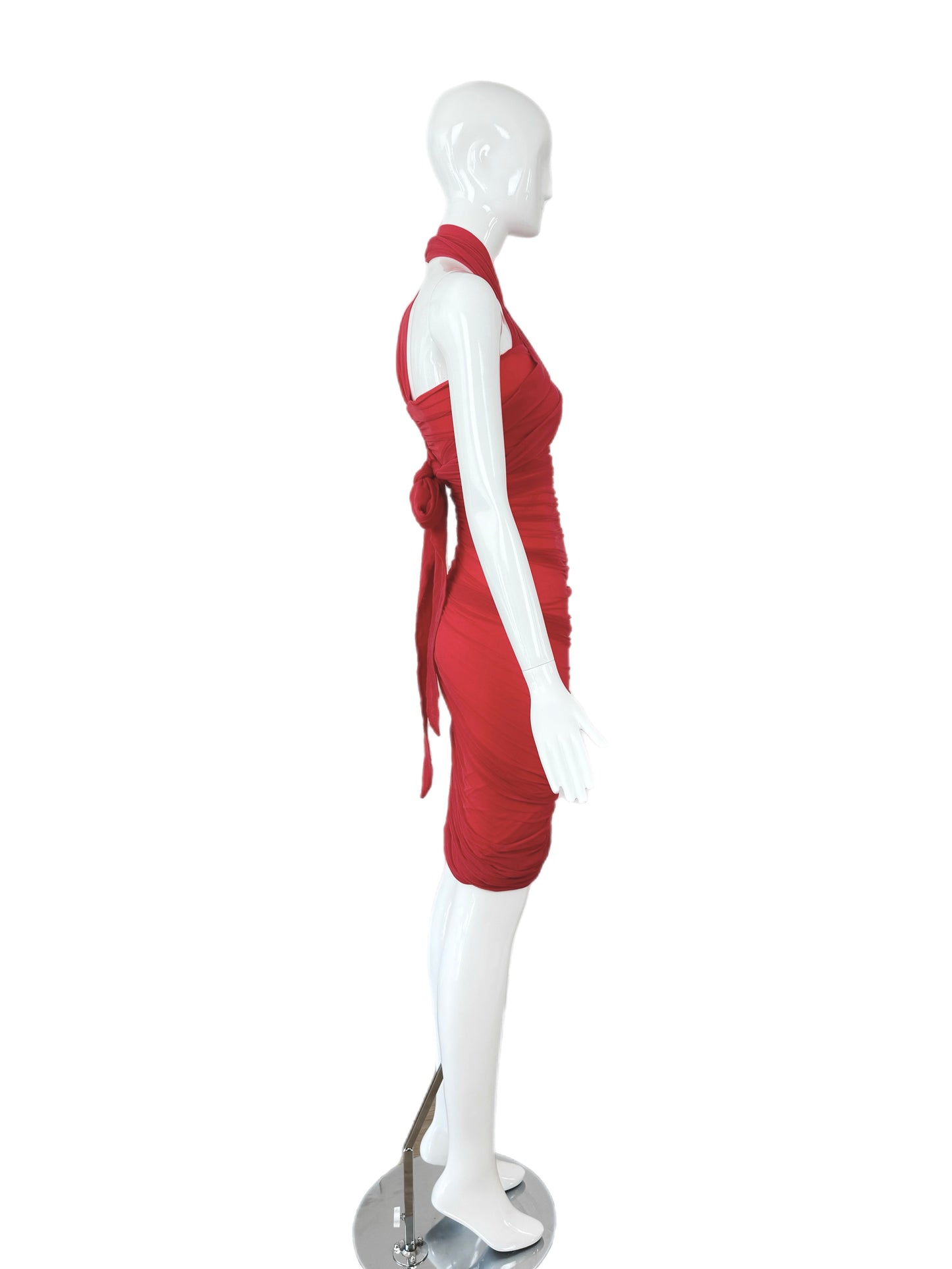 GIORGIO DI SANT ANGELO 80s/90s Vintage Ruched Dress