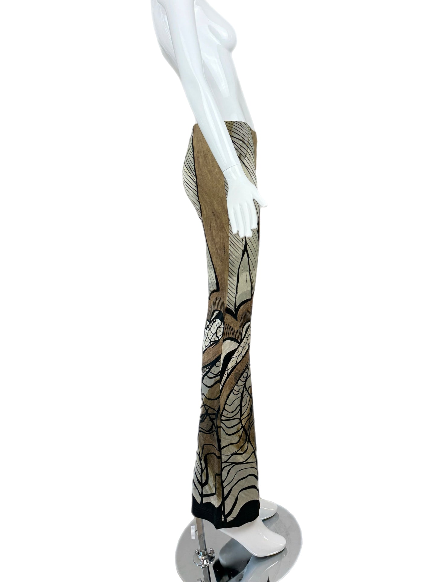 ALBERTA FERRETTI 2016 Runway Print Pants