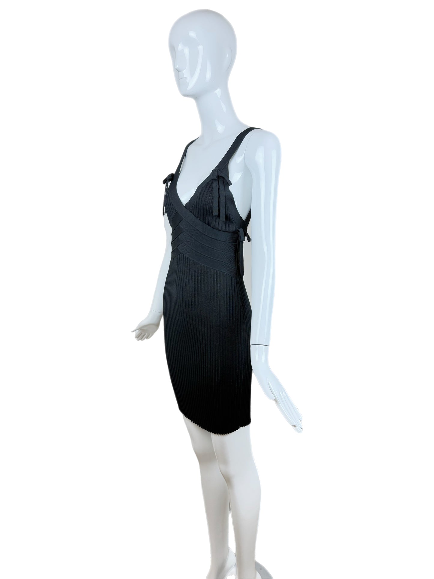 HERVE LEGER 90's Vintage Backless Mini Dress