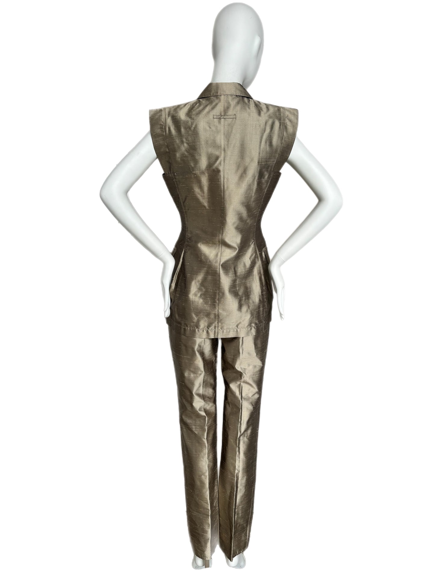 JEAN PAUL GAULTIER Vintage Silk Double Breasted Suit
