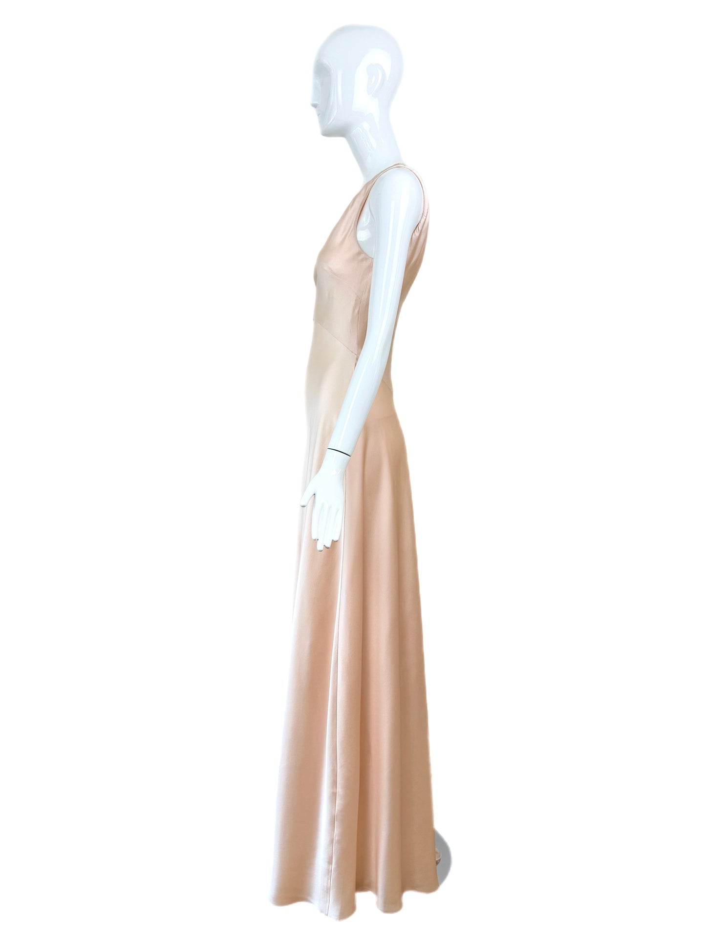 NARCISO RODRIGUEZ 2018 Silk Soft Pink Gown