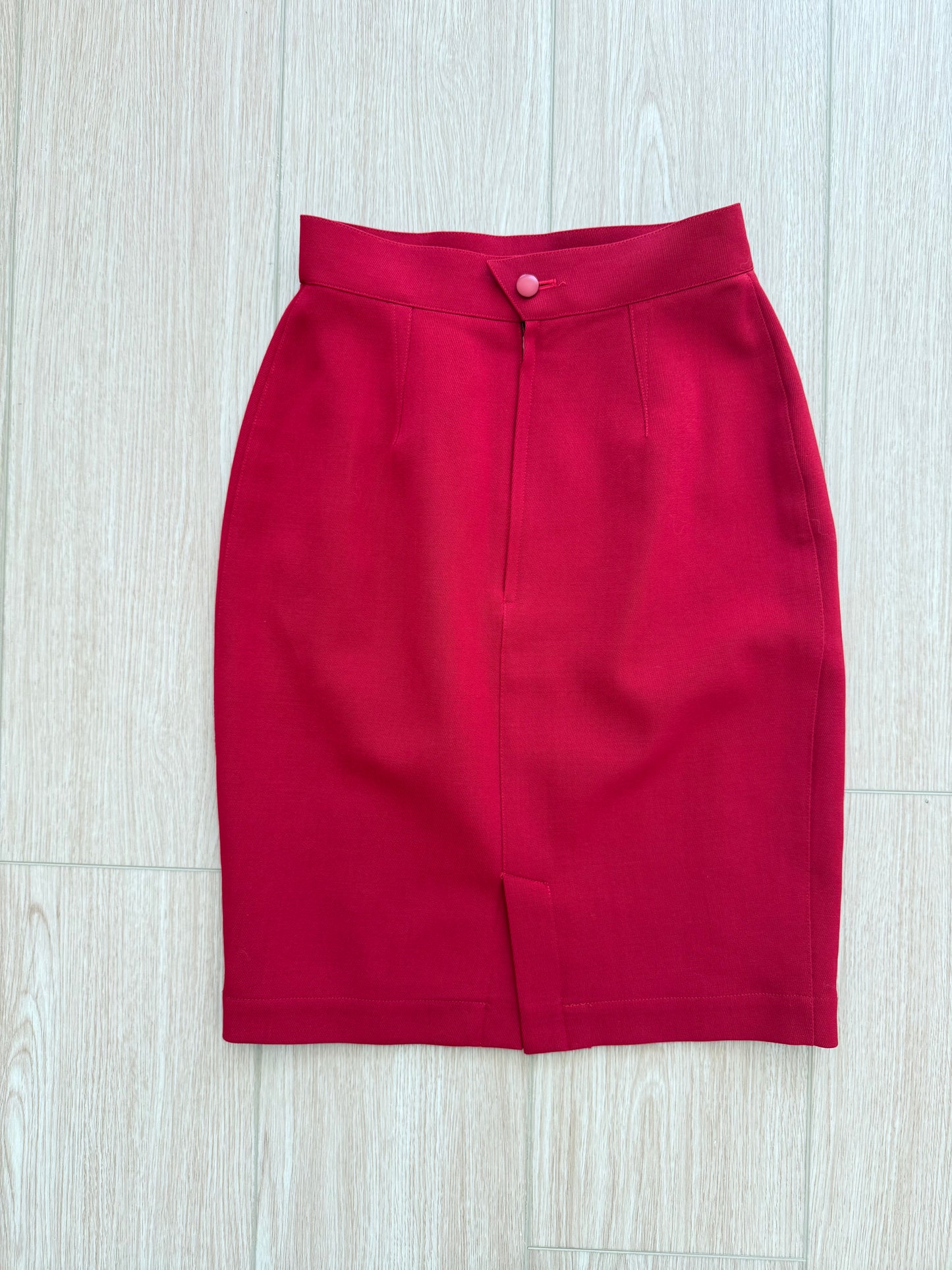 THIERRY MUGLER 80s/90s Vintage Cut-Out Skirt Suit
