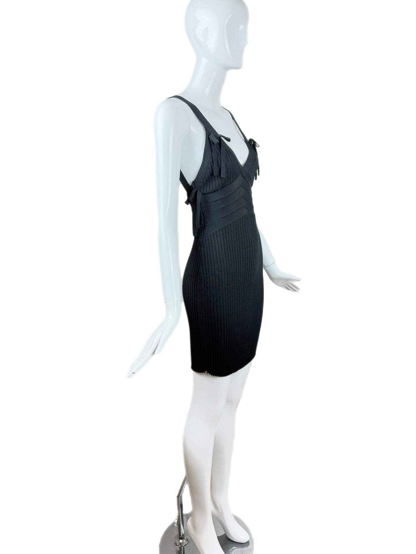HERVE LEGER 90's Vintage Backless Mini Dress