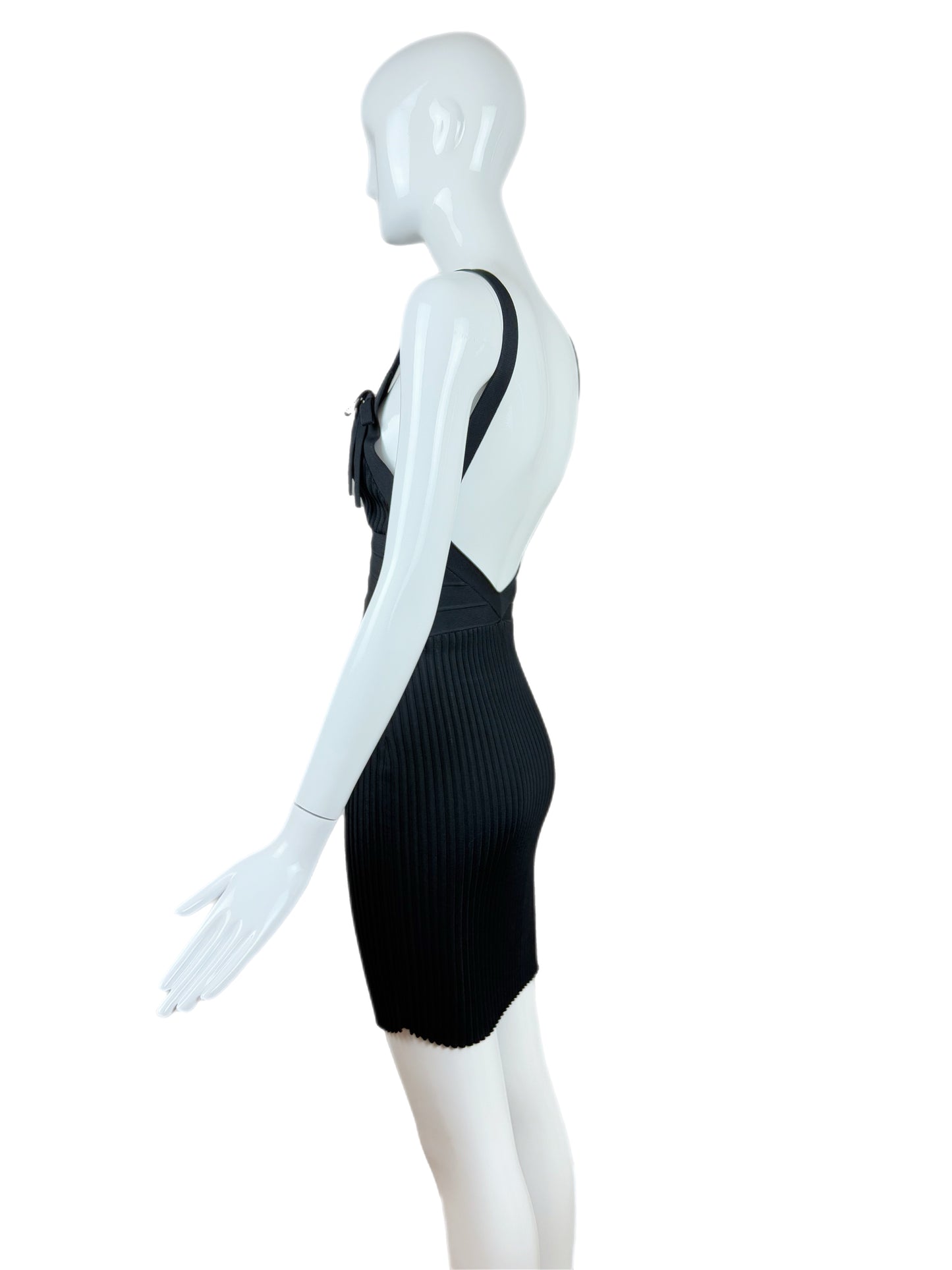 HERVE LEGER 90's Vintage Backless Mini Dress