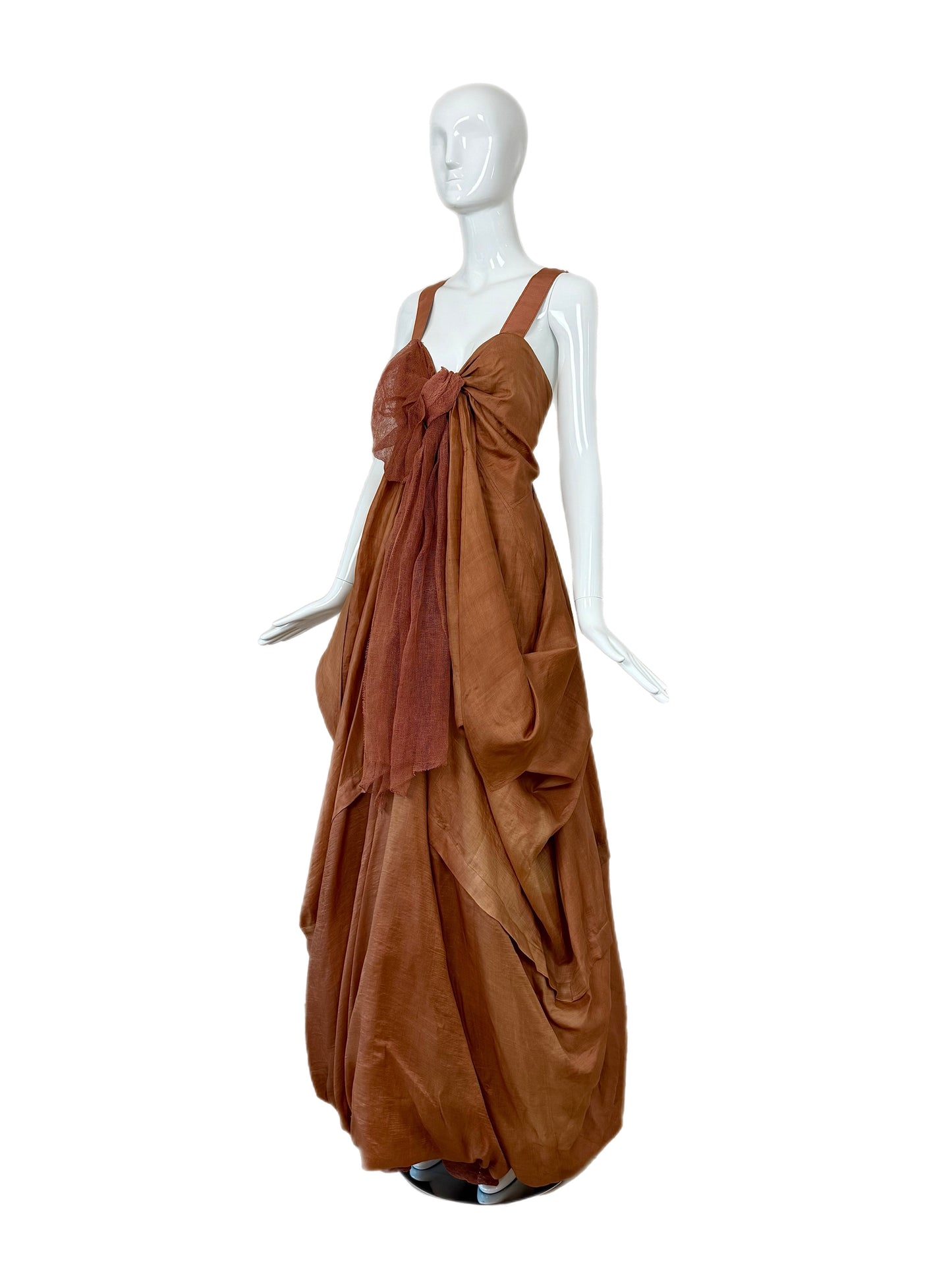 DONNA KARAN 2008 Vintage Runway Sample 1:1 Evening Ball Gown