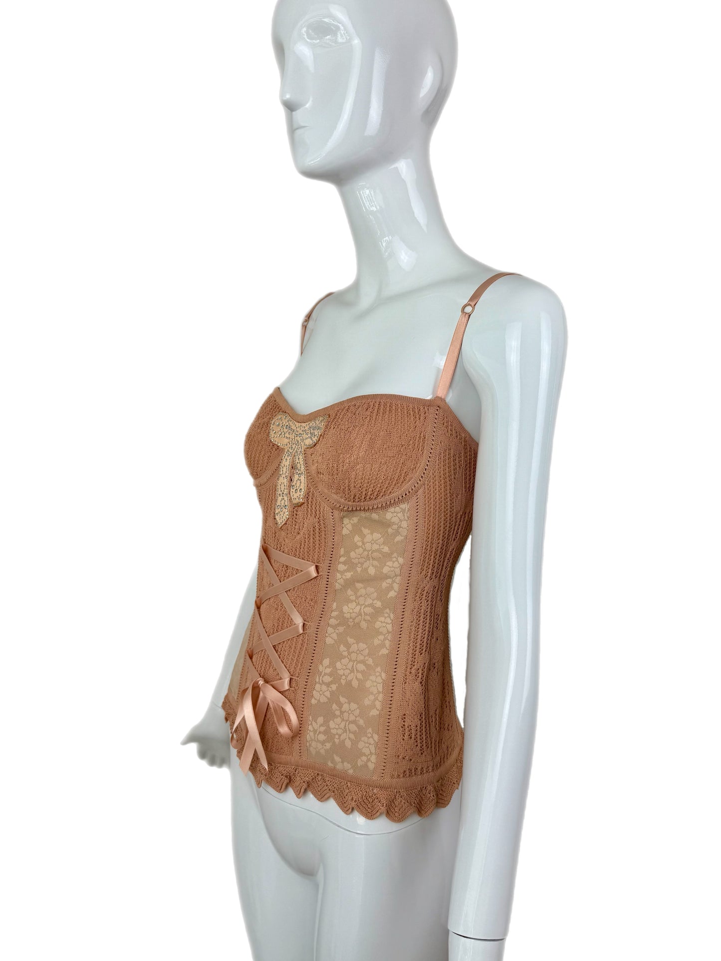 JOHN GALLIANO 2003 Vintage Embellished Camisole