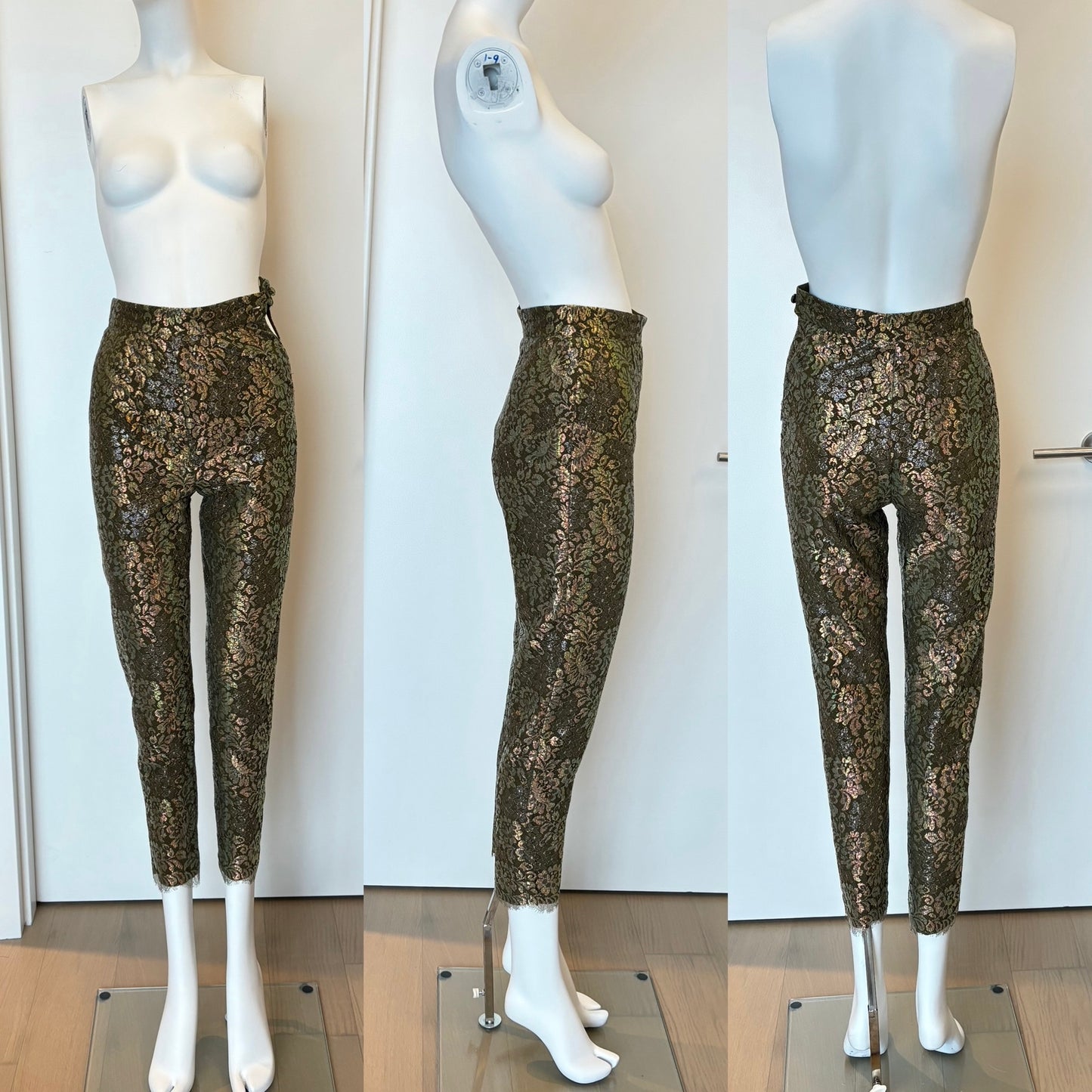 Angelo Tarlazzi vintage lace pant set