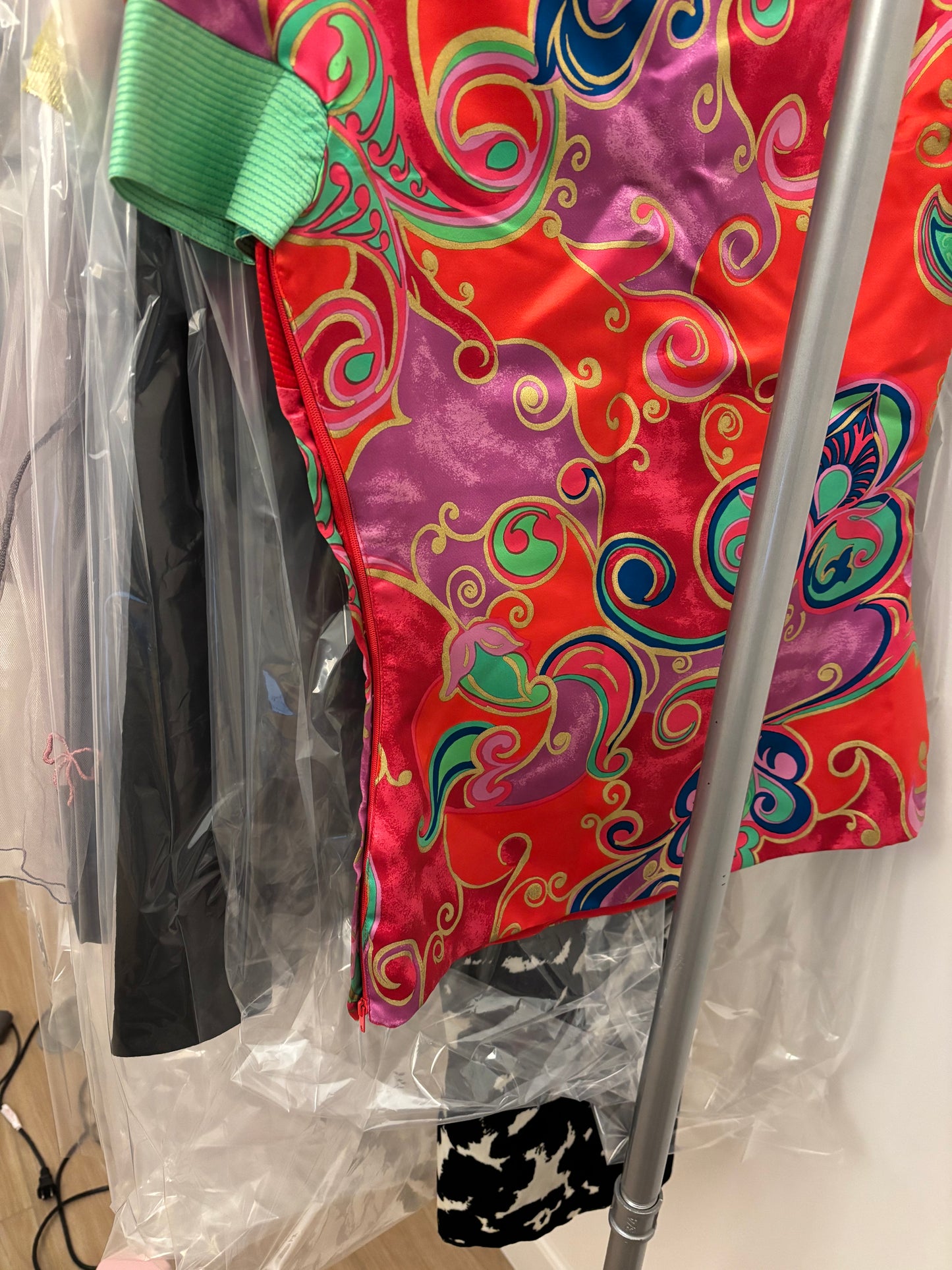ATELIER VERSACE 1990's Vintage Silk Blouse