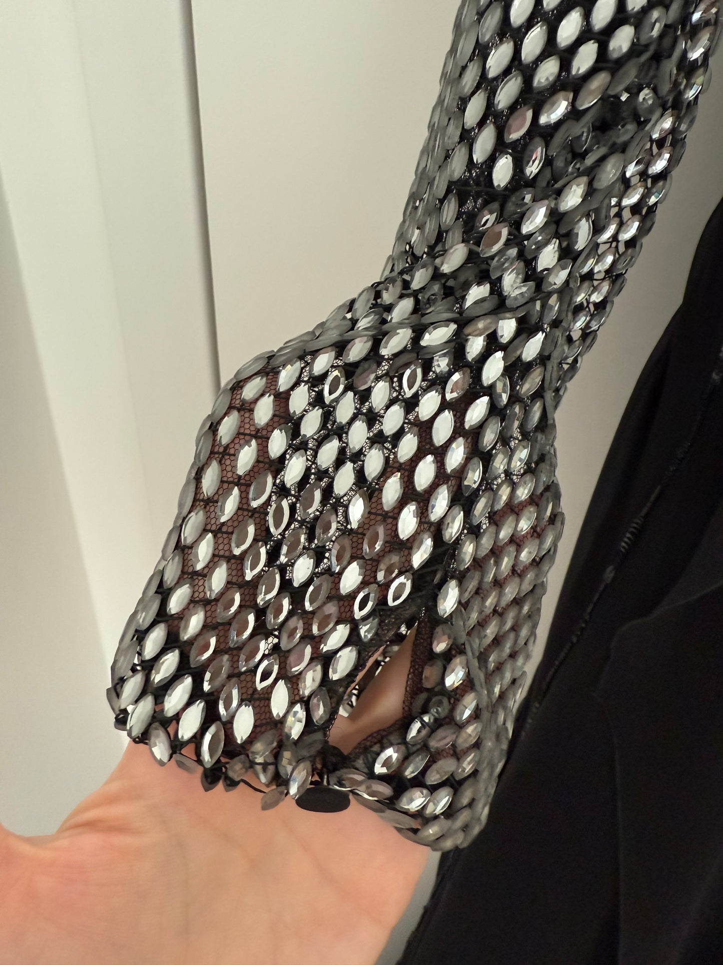 ROBERTO CAVALLI 2018 Crystal Embellished Ball Gown