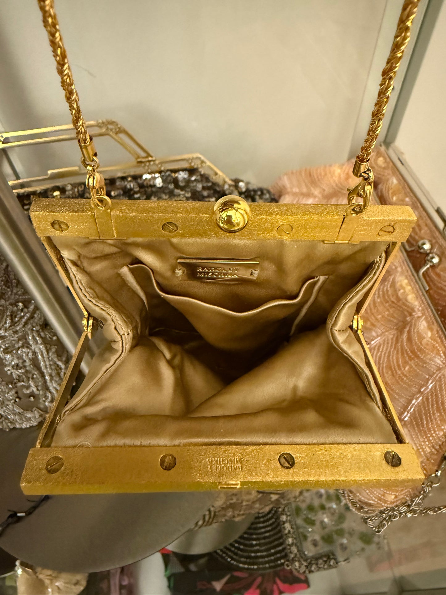 BADGLEY MISCHKA Vintage Mini Embellished Evening Bag
