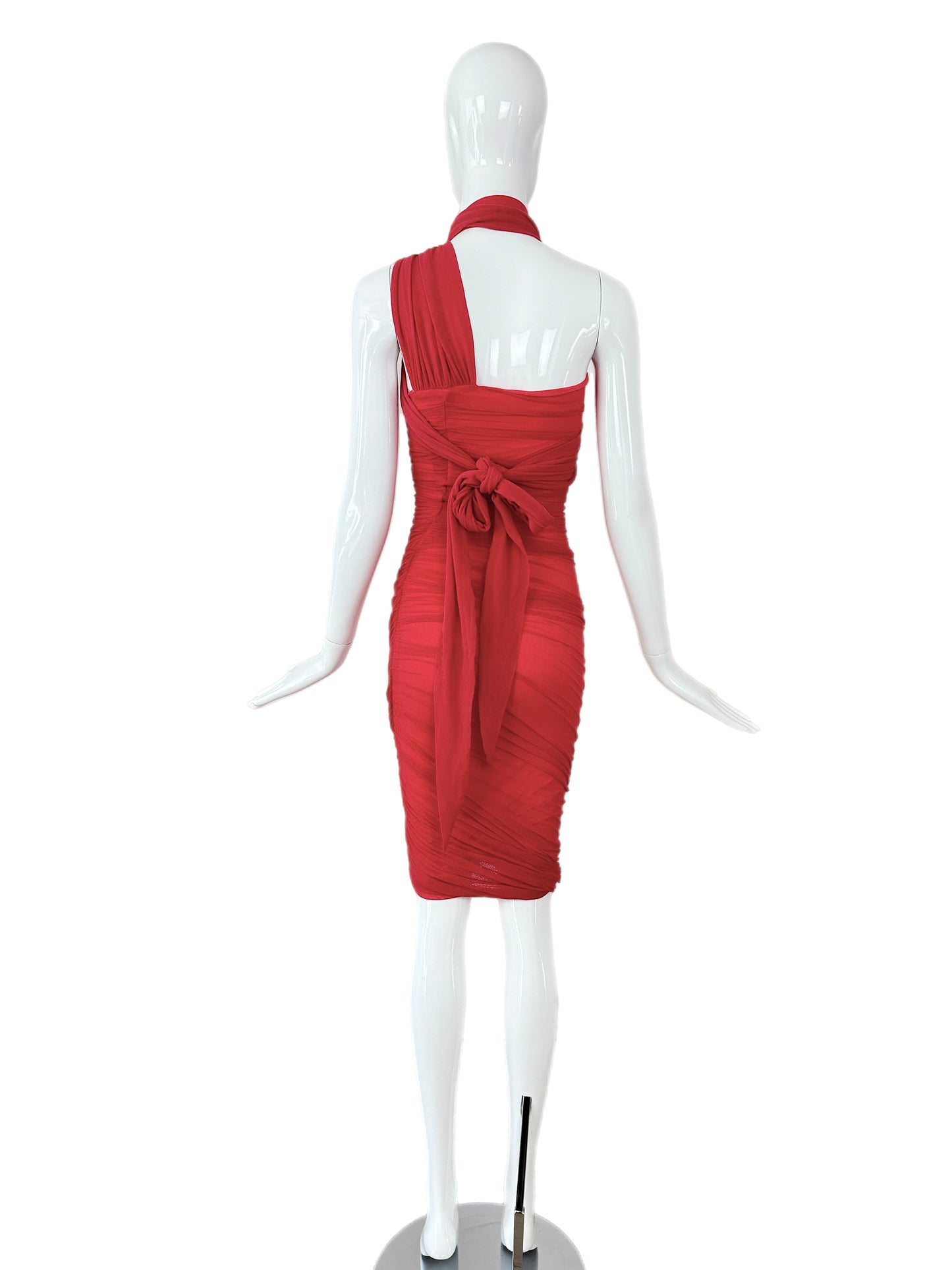 GIORGIO DI SANT ANGELO 80s/90s Vintage Ruched Dress
