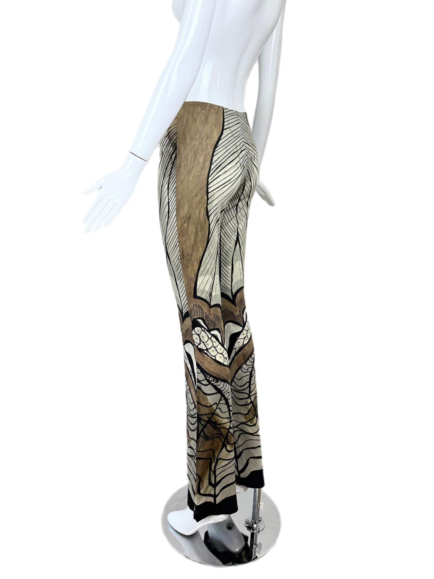 ALBERTA FERRETTI 2016 Runway Print Pants