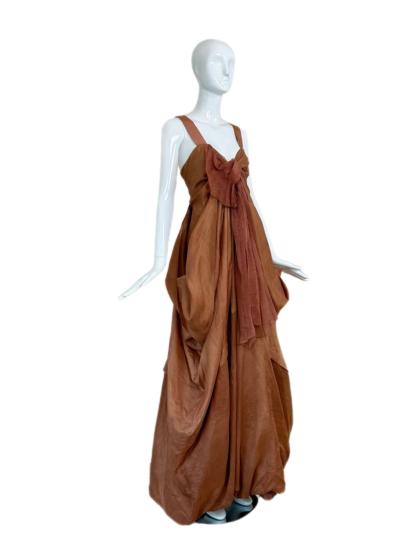 DONNA KARAN 2008 Vintage Runway Sample 1:1 Evening Ball Gown