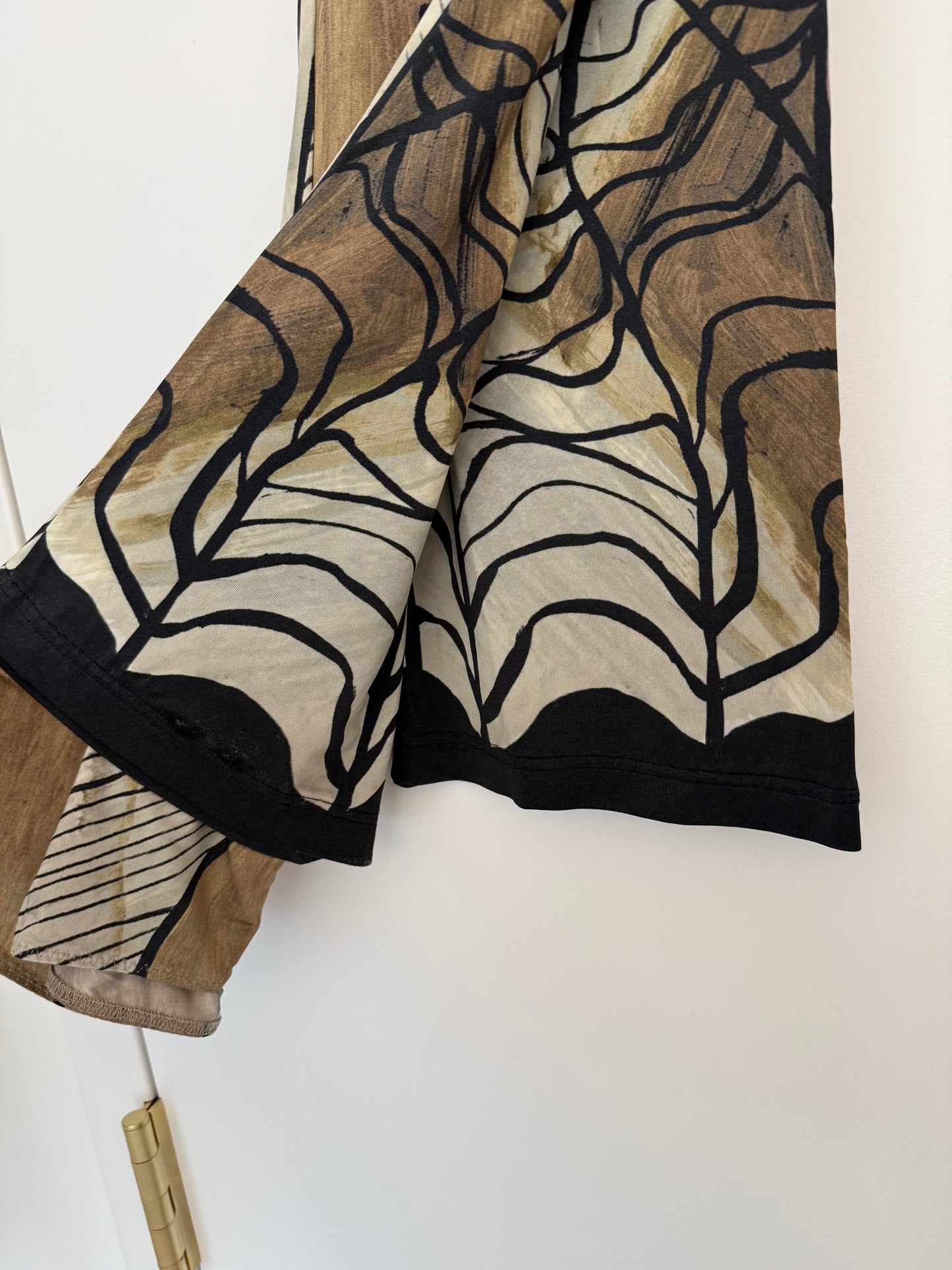 ALBERTA FERRETTI 2016 Runway Print Pants