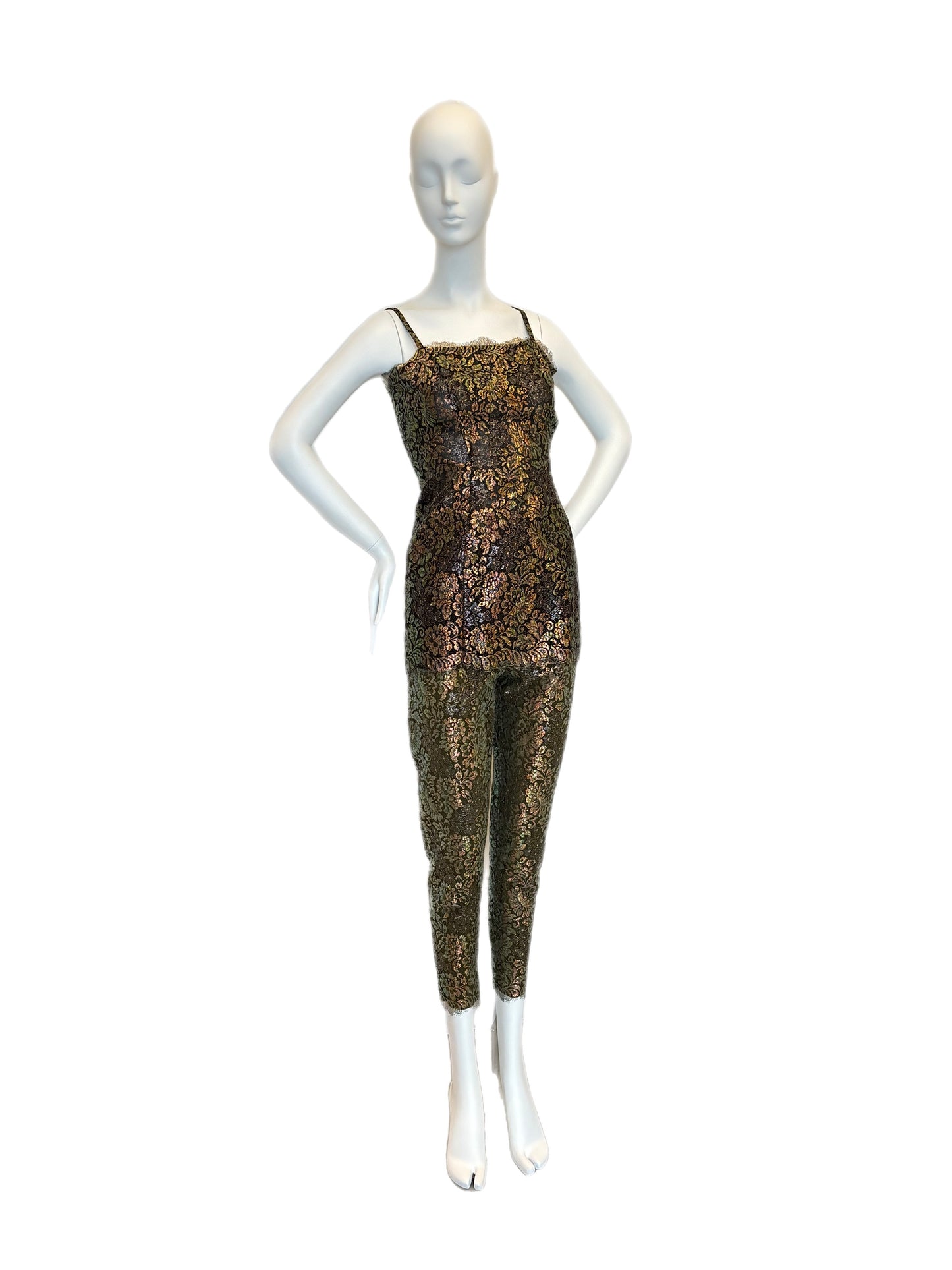 Angelo Tarlazzi vintage lace pant set