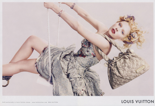 LOUIS VUITTON by MARC JACOBS 2007 Vintage Runway Ad Campaign NWT's Dress