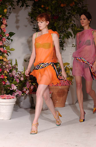 DOLCE & GABBANA 2002 Vintage Runway Ribbon Belt