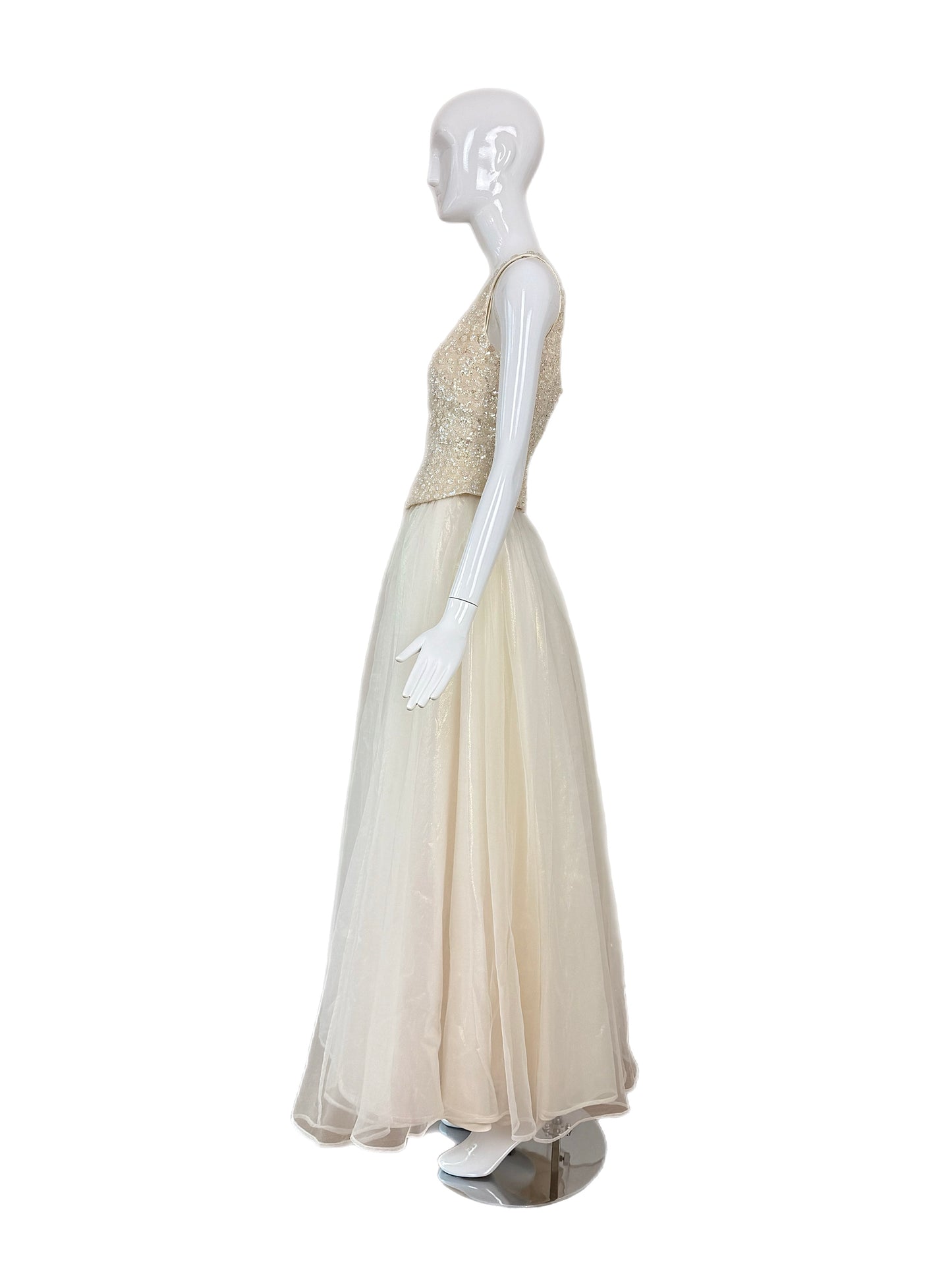 CARMEN MARC VALVO 1996 Vintage Runway Skirt Set