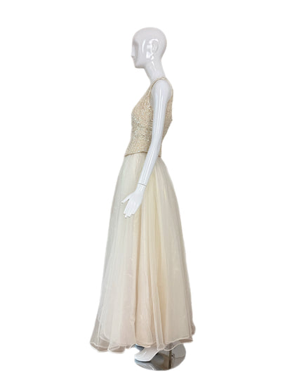 CARMEN MARC VALVO 1996 Vintage Runway Skirt Set