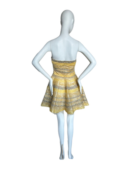 fendi 2008 yellow runway dress from Jellybean Vintage