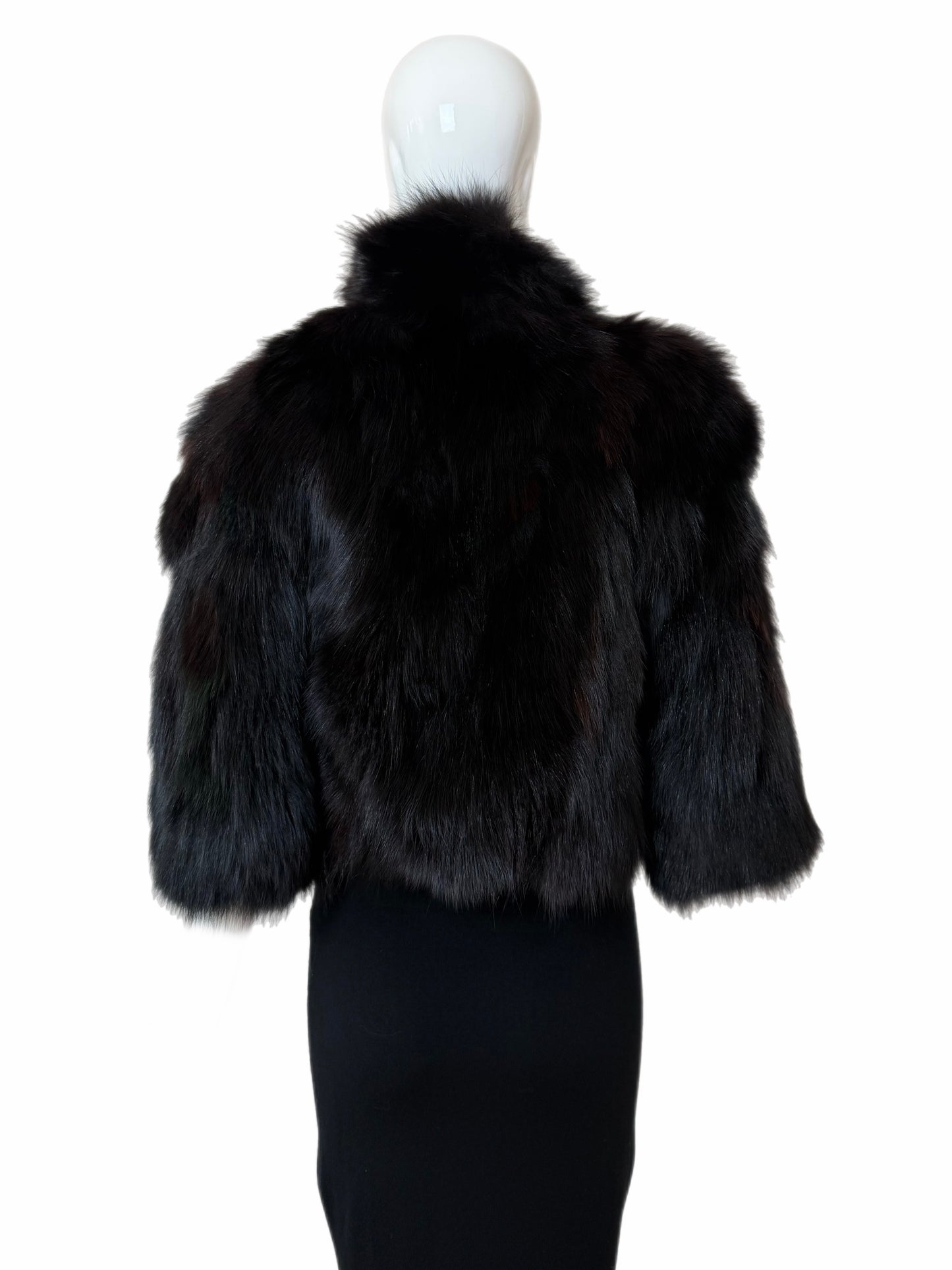 *USA ONLY* FAYCAL AMOR PLEIN SUD Vintage Fur Bolero