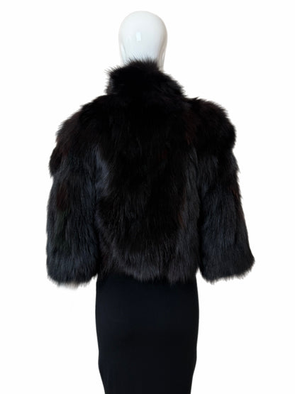 *USA ONLY* FAYCAL AMOR PLEIN SUD Vintage Fur Bolero
