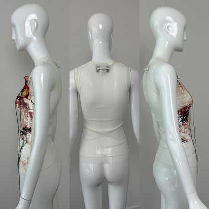 JEAN PAUL GAULTIER 2002 Vintage Mesh Tank Top