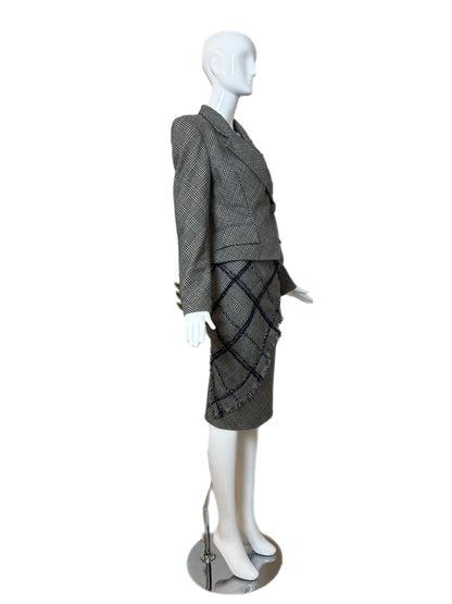 GIANFRANCO FERRE 90's Vintage 3 Piece Skirt Suit Set Ensemble