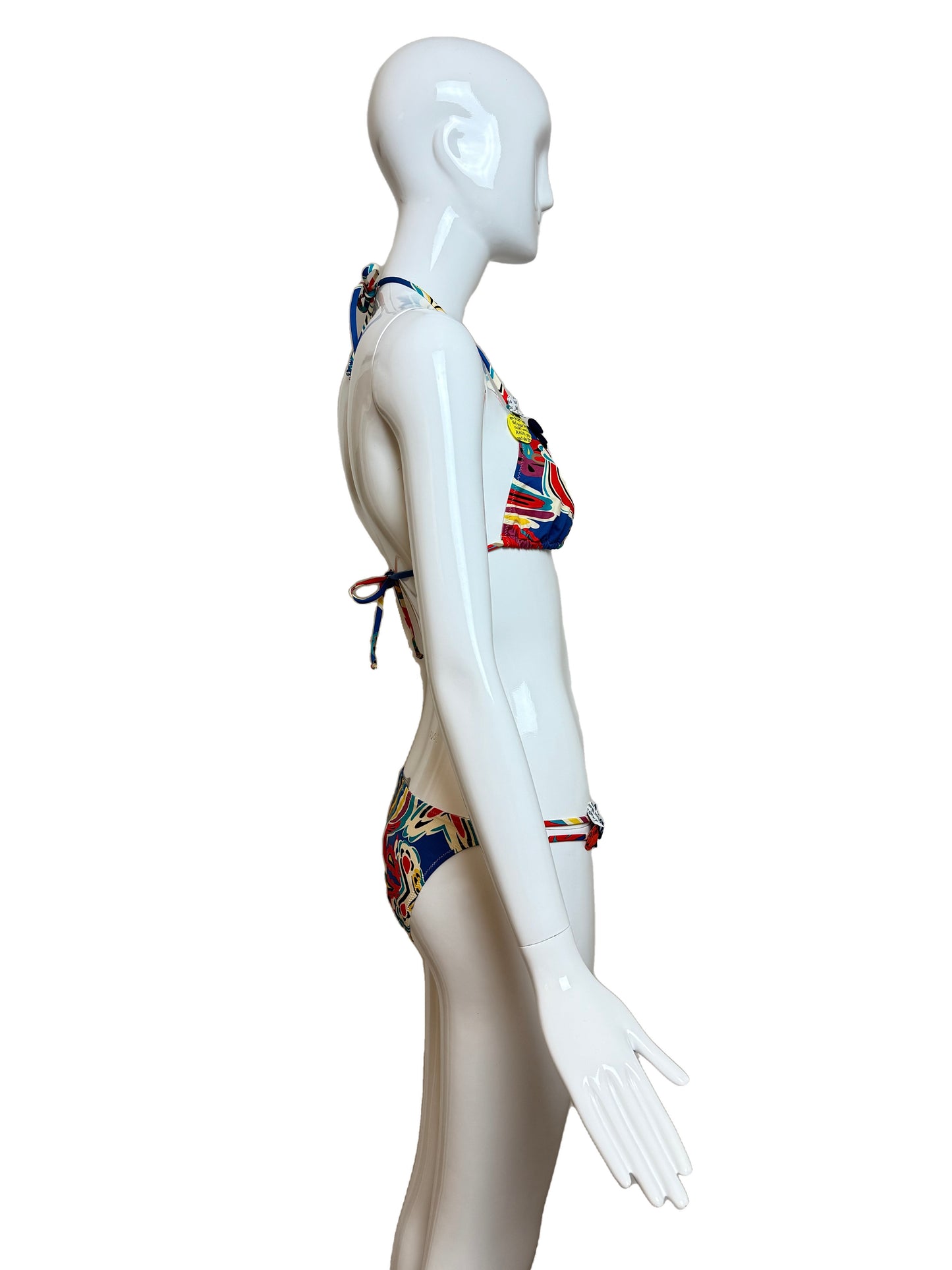 JOHN GALLIANO 2000's Vintage 2 Piece Bikini Bathing Suit