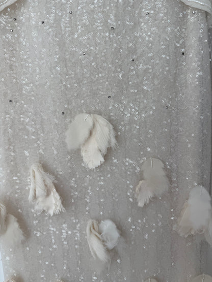 BADGLEY MISCHKA COUTURE 2011 Vintage Runway Bridal Wedding Gown