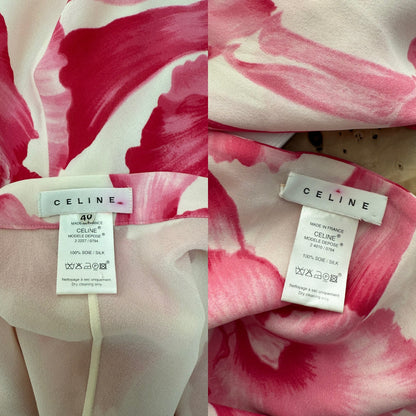 CELINE by MICHAEL KORS 2004 Vintage Runway Floral Skirt Set