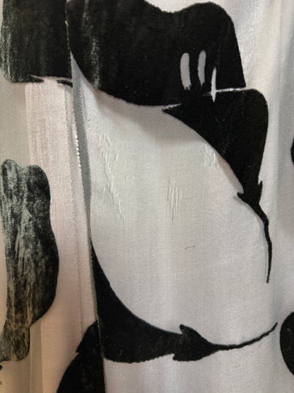 NINA RICCI 2011 Vintage Runway Full Look: Backless Gown + Leather Gloves