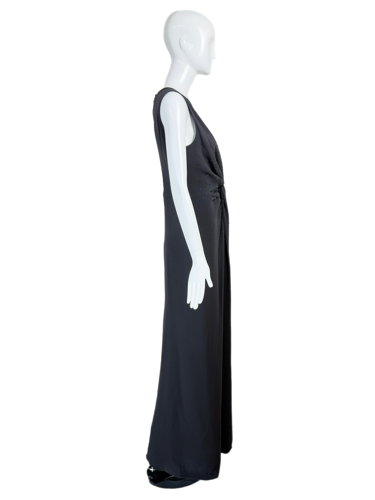 ARMANI COLLEZIONI 2011 Vintage Silk Embellished Evening Gown