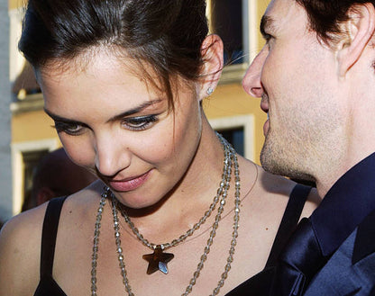 GIORGIO ARMANI 2005 Vintage Runway Star Layered Necklace
