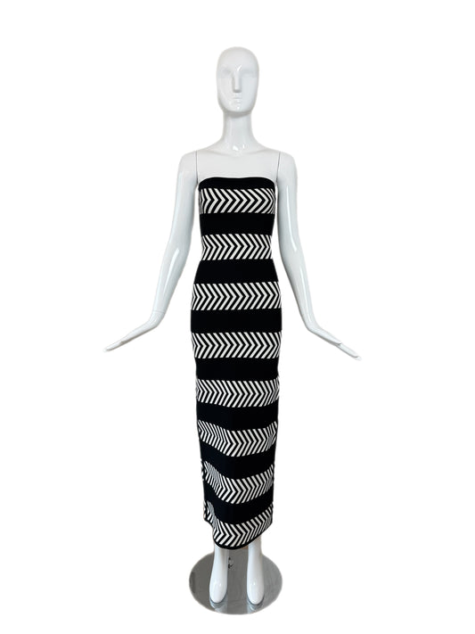 90s vintage Herve Leger runway gown for sale