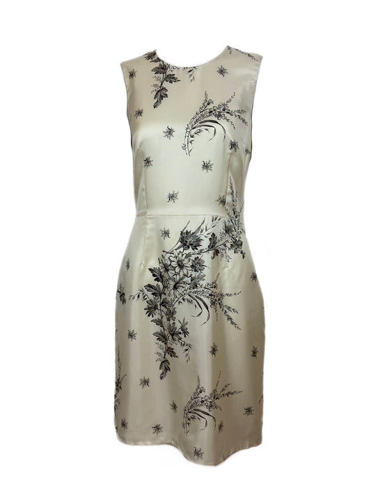 PRADA Early 00's Vintage Silk Delicate Floral Dress