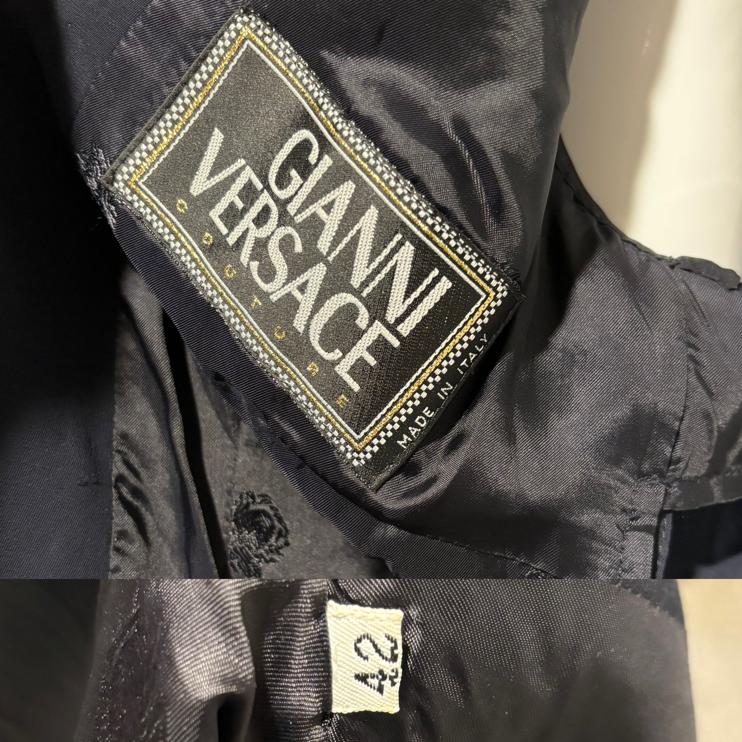 GIANNI VERSACE 90's Vintage Longline Jacket