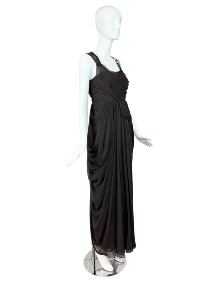 VERA WANG 2006 Vintage Runway Grecian Gown