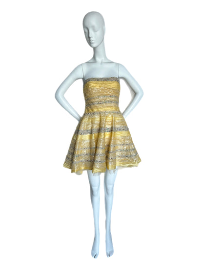 fendi 2008 yellow runway dress from Jellybean Vintage