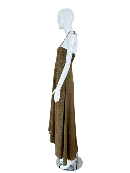 CELINE by MICHAEL KORS 2003 Vintage Runway Silk Maxi Dress