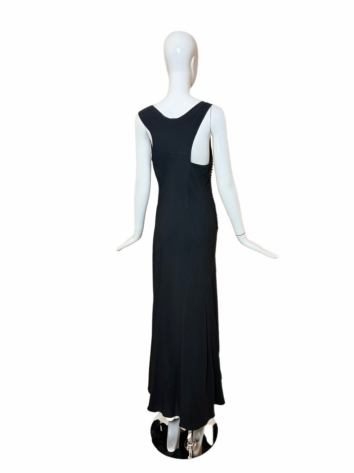 DIOR by JOHN GALLIANO 2007 Vintage Runway Black Evening Gown