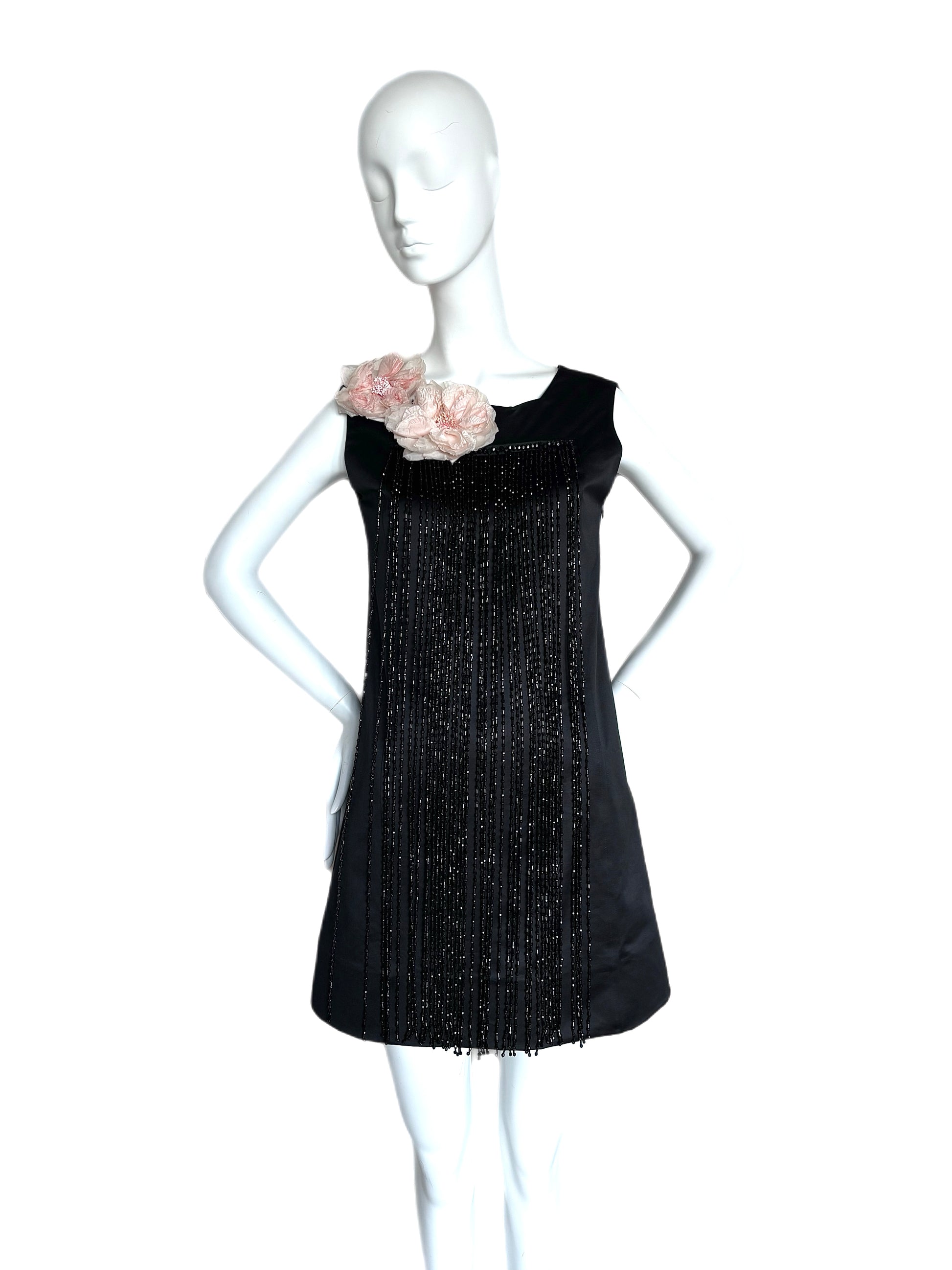 BLUMARINE by ANNA MOLINARI 90's Vintage Beaded Shift Dress BLUMARINE by ANNA MOLINARI 90's Vintage Beaded Shift Dress