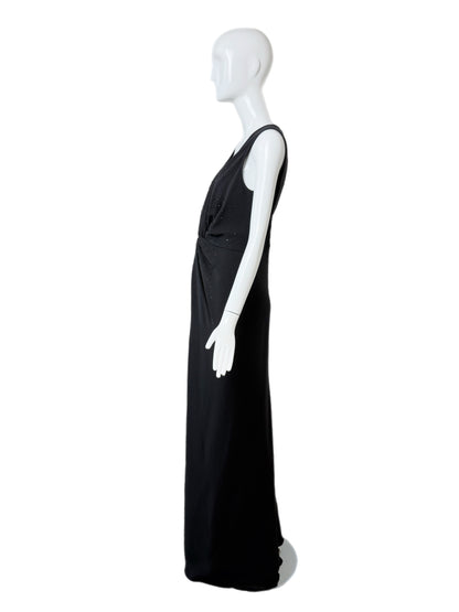 ARMANI COLLEZIONI 2011 Vintage Silk Embellished Evening Gown
