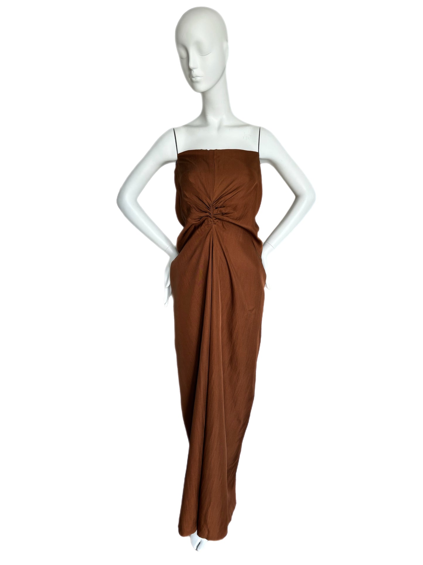 DONNA KARAN 80/90's Vintage Silk Evening Gown