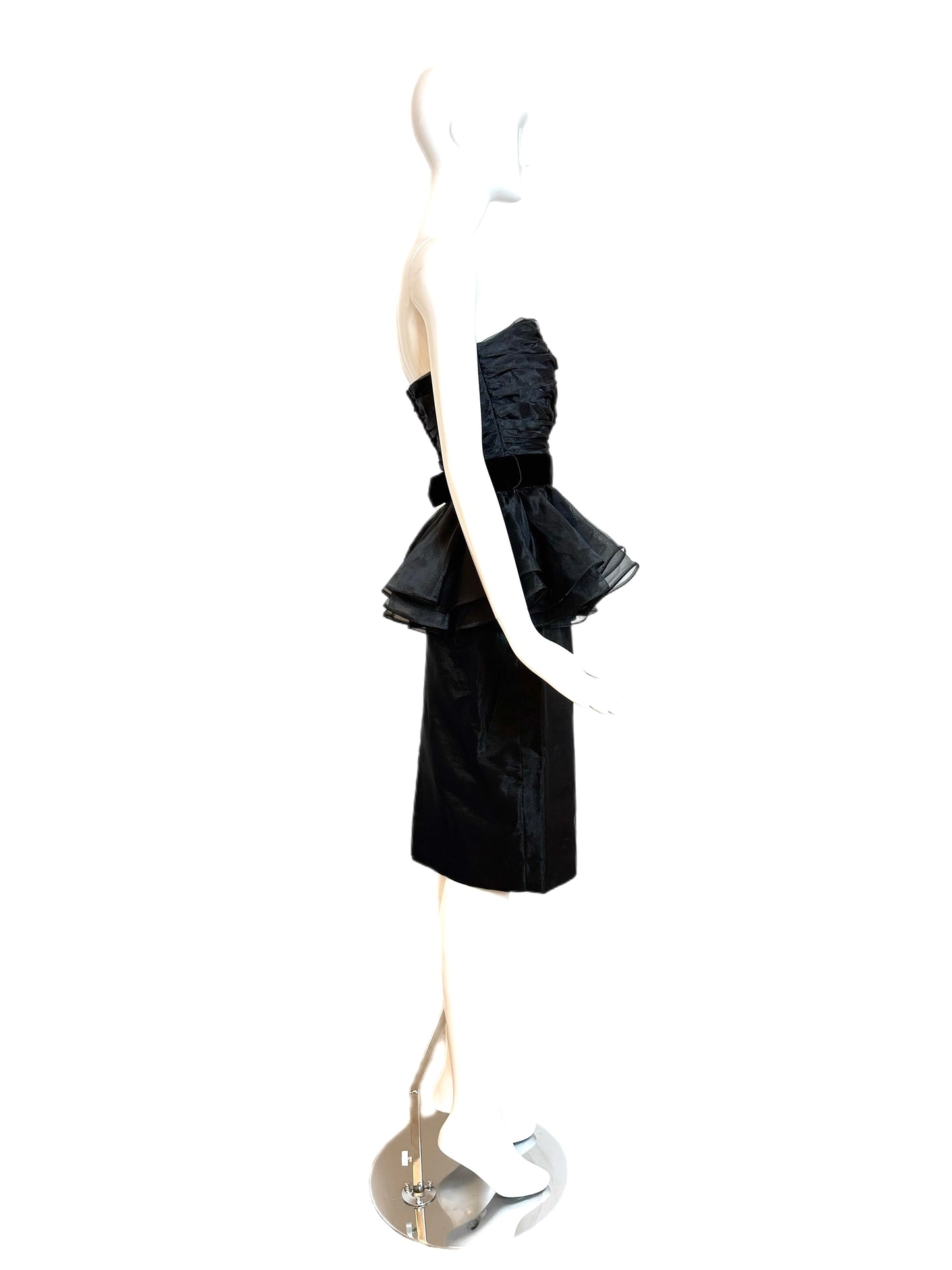 VICTOR COSTA 1986 Vintage Sample LBD